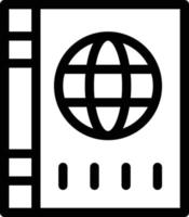 Pass-Vektor-Illustration auf einem Hintergrund. Premium-Qualitätssymbole. Vektorsymbole für Konzept und Grafikdesign. vektor