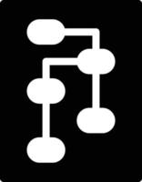Flussdiagramm-Vektorillustration auf einem Hintergrund. Premium-Qualitätssymbole. Vektorsymbole für Konzept und Grafikdesign. vektor