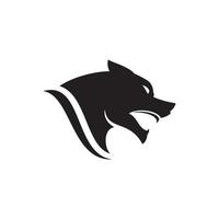 Panther-Logo-Design-Vektor-Illustration-Vorlage vektor