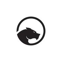 Panther-Logo-Design-Vektor-Illustration-Vorlage vektor