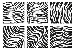 Tiger Stripes Hintergrund zum Dekorieren des Hintergrunds wilder Tiere vektor