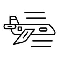 Flugzeug-Icon-Stil vektor