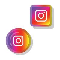 Instagram-Icon-Design vektor