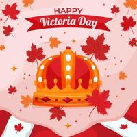 Victoria Day Kanada Konzept vektor