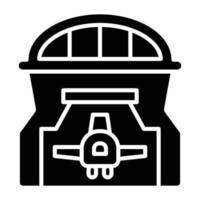 Hangar-Icon-Stil vektor