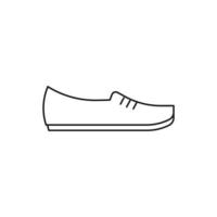 schuhe für die symbolsymbol-website-präsentation vektor