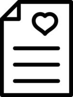 Liebesbrief-Vektorillustration auf einem Hintergrund. Premium-Qualitätssymbole. Vektorsymbole für Konzept und Grafikdesign. vektor