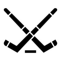 ishockey glyfikon vektor