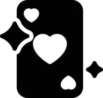 Glücksspielkarten-Vektorillustration auf einem Hintergrund. Premium-Qualitätssymbole. Vektorsymbole für Konzept und Grafikdesign. vektor
