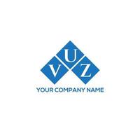 Vuz-Brief-Logo-Design auf weißem Hintergrund. Vuz kreatives Initialen-Buchstaben-Logo-Konzept. Vuz-Briefgestaltung. vektor