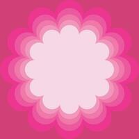 nahtloser Hintergrund mit rosa Blumengrafiken vektor