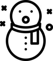 snögubbe vektor illustration på en bakgrund. premium kvalitet symbols.vector ikoner för koncept och grafisk design.