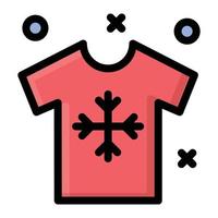 Shirt-Vektor-Illustration auf einem Hintergrund. hochwertige Symbole. Vektor-Icons für Konzept und Grafikdesign. vektor