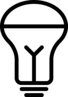 led lampa vektor illustration på en bakgrund. premium kvalitet symbols.vector ikoner för koncept och grafisk design.