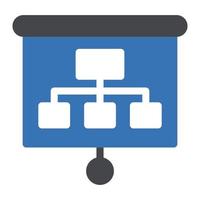 diagrammtafel-vektorillustration auf einem hintergrund. hochwertige symbole. vektorikonen für konzept und grafikdesign. vektor