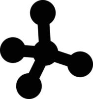 molekyl vektor illustration på en bakgrund. premium kvalitet symbols.vector ikoner för koncept och grafisk design.