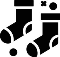 Socken-Vektor-Illustration auf einem Hintergrund. hochwertige Symbole. Vektor-Icons für Konzept und Grafikdesign. vektor