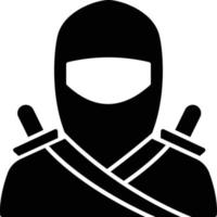 ninja vektor illustration på en bakgrund. premium kvalitet symbols.vector ikoner för koncept och grafisk design.