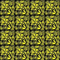 nahtloses abstraktes gelbes Muster. gelber Hintergrund vektor