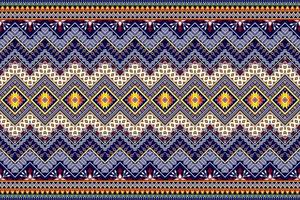 abstrakt geometrisk etnisk mönsterdesign. Aztec tyg matta mandala prydnad etnisk chevron textil dekoration tapeter. tribal boho infödda etniska traditionella broderi vektor bakgrund