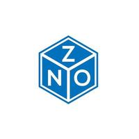 zno brev logotyp design på vit bakgrund. zno kreativa initialer bokstavslogotyp koncept. zno bokstavsdesign. vektor