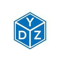 ydz brev logotyp design på vit bakgrund. ydz kreativa initialer bokstavslogotyp koncept. ydz bokstavsdesign. vektor