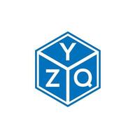 yzq-Buchstaben-Logo-Design auf weißem Hintergrund. yzq kreative Initialen schreiben Logo-Konzept. yzq Briefgestaltung. vektor