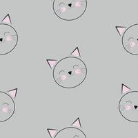 kleine süße Katzen vektor