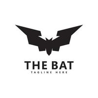 bat logotyp mall vektorillustration vektor