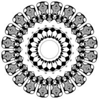 Arabisches Mandala. Vektor abstraktes Muster