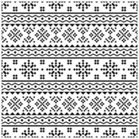 Aztec sömlös etniska mönster textur design vektor