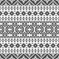 geometriska aztec sömlös eethnic mönster textur design vektor