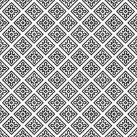 svart och vit sömlös mönster konsistens. gråskala dekorativ grafisk design. mosaikprydnader. vektor