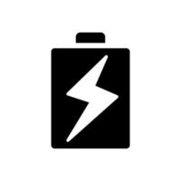 batteri ikon mall vektor