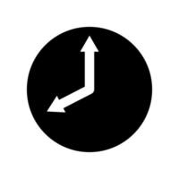 Uhr-Icon-Vorlage vektor
