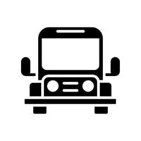 buss ikon mall vektor