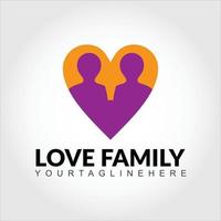 Happy Family Day-Logo vektor
