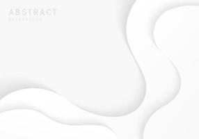 abstrakt gradient vit vätska mall design dekorativa konstverk. vektor