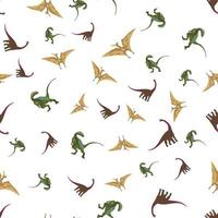 dinosaurier pterodactyl raptor mönster vektor