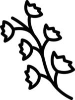 Blütenvektorillustration auf einem Hintergrund. Premium-Qualitätssymbole. Vektorsymbole für Konzept und Grafikdesign. vektor