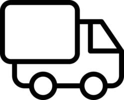 LKW-LKW-Vektorillustration auf einem Hintergrund Premium-Qualitätssymbole Vektorsymbole für Konzept und Grafikdesign. vektor