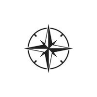 Kompass-Logo-Icon-Design-Vorlagenvektor vektor
