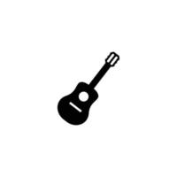 Gitarren-Icon-Design-Vorlage vektor