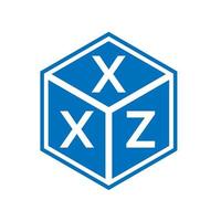 xxz-Buchstaben-Logo-Design auf weißem Hintergrund. xxz kreative Initialen schreiben Logo-Konzept. xxz Briefgestaltung. vektor