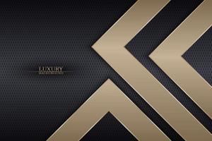 abstrakte luxusdreiecke streifen auf dunklem metallischem texturhintergrund. Vektor. vektor