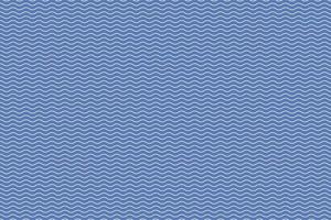 einfache weiße Wellenlinien auf blauem Hintergrund. vektor