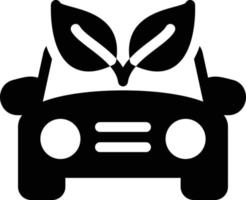ekologi bil vektor illustration på en bakgrund. premium kvalitet symbols.vector ikoner för koncept och grafisk design.