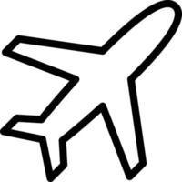 Flugzeugvektorillustration auf einem Hintergrund. Premium-Qualitätssymbole. Vektorsymbole für Konzept und Grafikdesign.