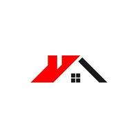 Home-Symbol. Home-Logo. Hausdach-Logo. Dach-Symbol vektor