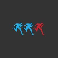 Laufende Menschen logo.eps vektor
